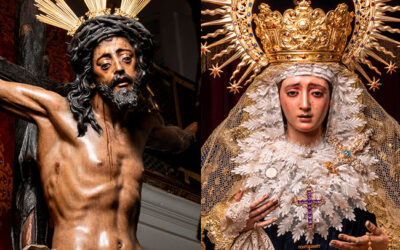 Nuestros Sagrados Titulares preparados para el Viernes Santo de 2024