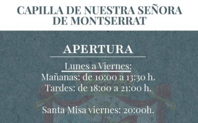 Horario de la capilla