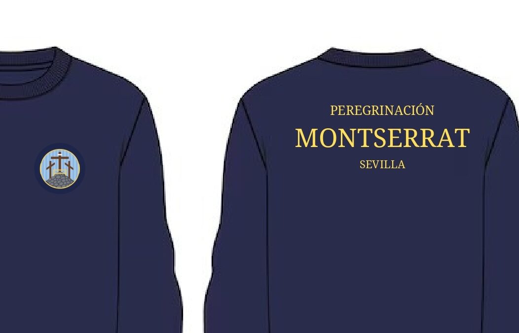SUDADERA CONMEMORATIVA DE LA PEREGRINACIÓN A CATALUÑA