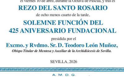SOLEMNE FUNCIÓN 425 ANIVERSARIO FUNDACIONAL