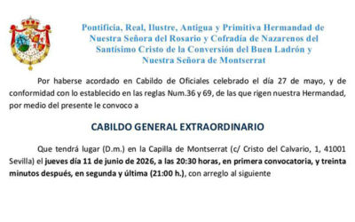 CABILDO GENERAL EXTRAORDINARIO